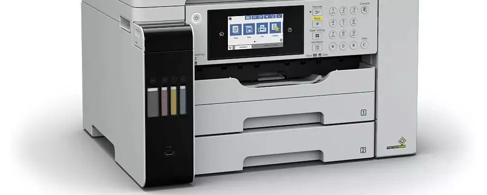 Urządzenie wielofunkcyjne EPSON EcoTank Pro L15180 Druk w kolorze, Automatyczny druk dwustronny, Wi-Fi zbliżenie na wskaźnik z poziomem atramentu wskaźnik atramentu z przodu kontrola zużycia