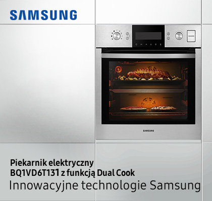 Piekarnik elektryczny z funkcją Dual Cook 70 l KV_1200