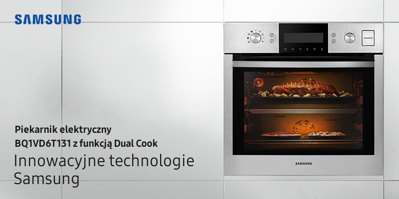 Piekarnik elektryczny z funkcją Dual Cook 70 l KV_1200