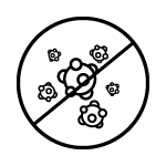 Ochrona antybakteryjna ikonka