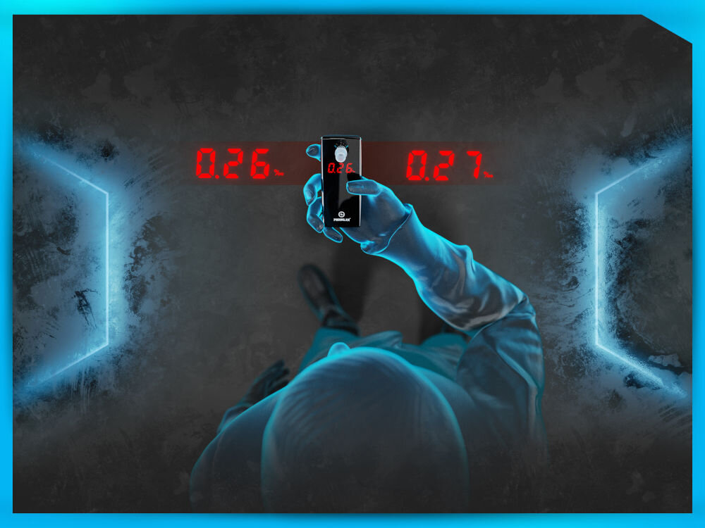 Alkomat PROMILER AL 5500 sensor i-RES półprzewodnikowy dokładność