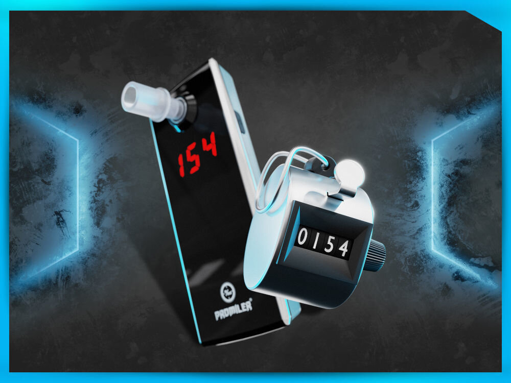 Alkomat PROMILER AL 5500 kalibracja wskaźnik kalibracji