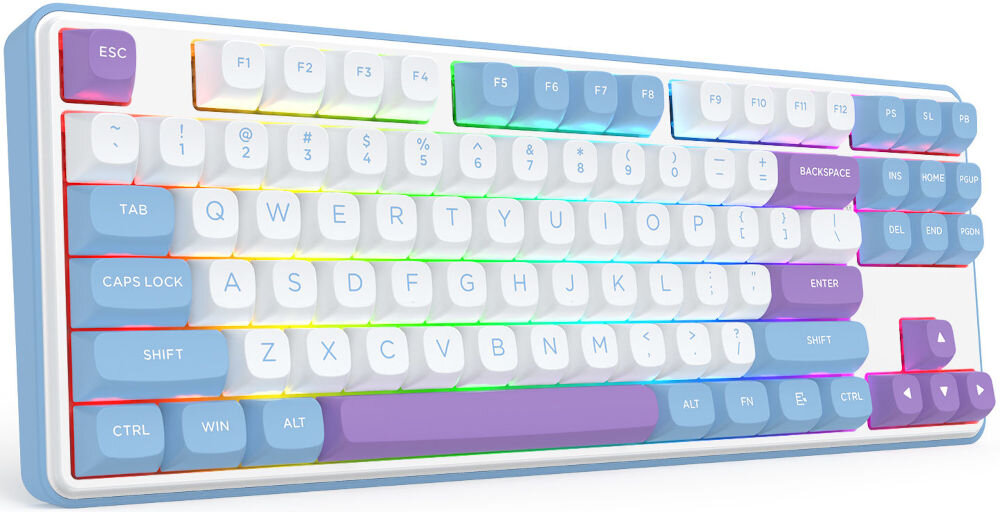 Klawiatura REDRAGON K707WBP-RGB-PRO StarBlade
szybka wymiana przełączników, dzięki funkcji hot-swap, swoboda personalizacji, produkt na białym tle