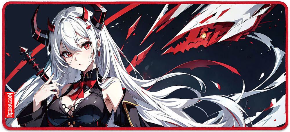 Podkładka REDRAGON P047 L motyw inspirowany anime charakterystyczny wygląd przyciąga wzrok estetyczny wygląd