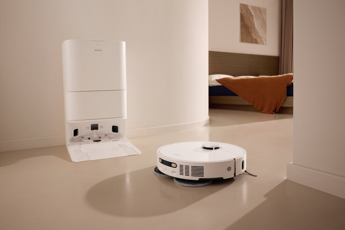 Robot sprzątający DREAME Mova P10 Ultra zdjęcie lifestyle Inteligentne sprzątanie domu