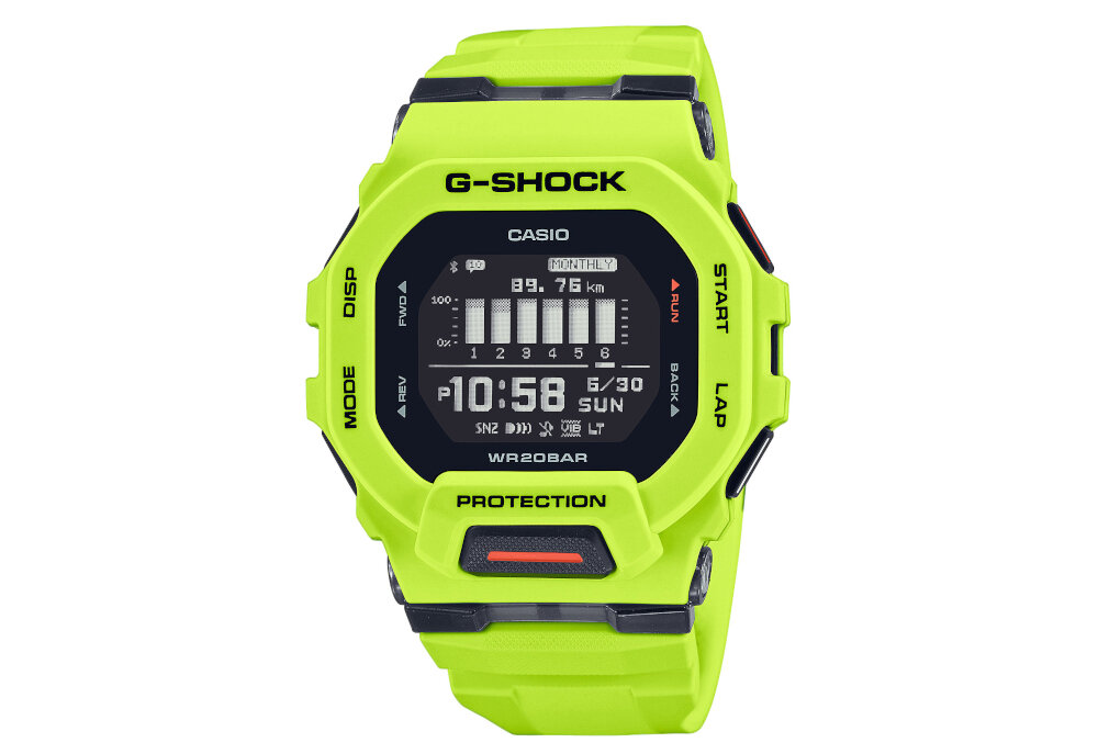 Zegarek sportowy CASIO G-Shock G-Squad aktywnosc zycie marka tryb zycia bieg warunki wymagania