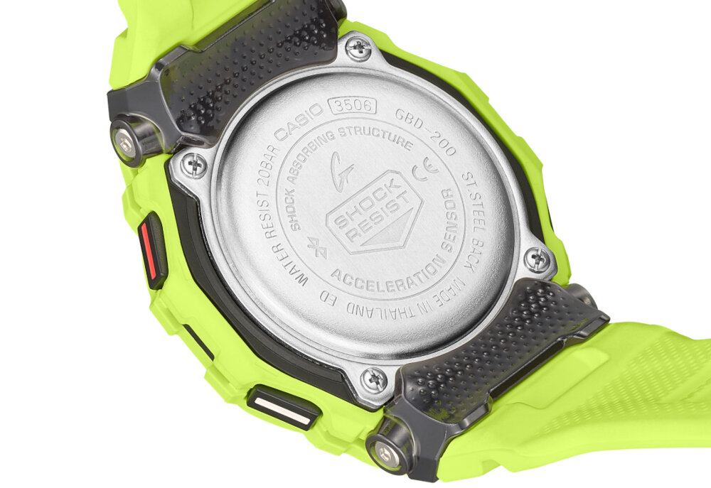 Zegarek sportowy CASIO G-Shock G-Squad ochrona szklo odpornosc system wstrzasoodporny