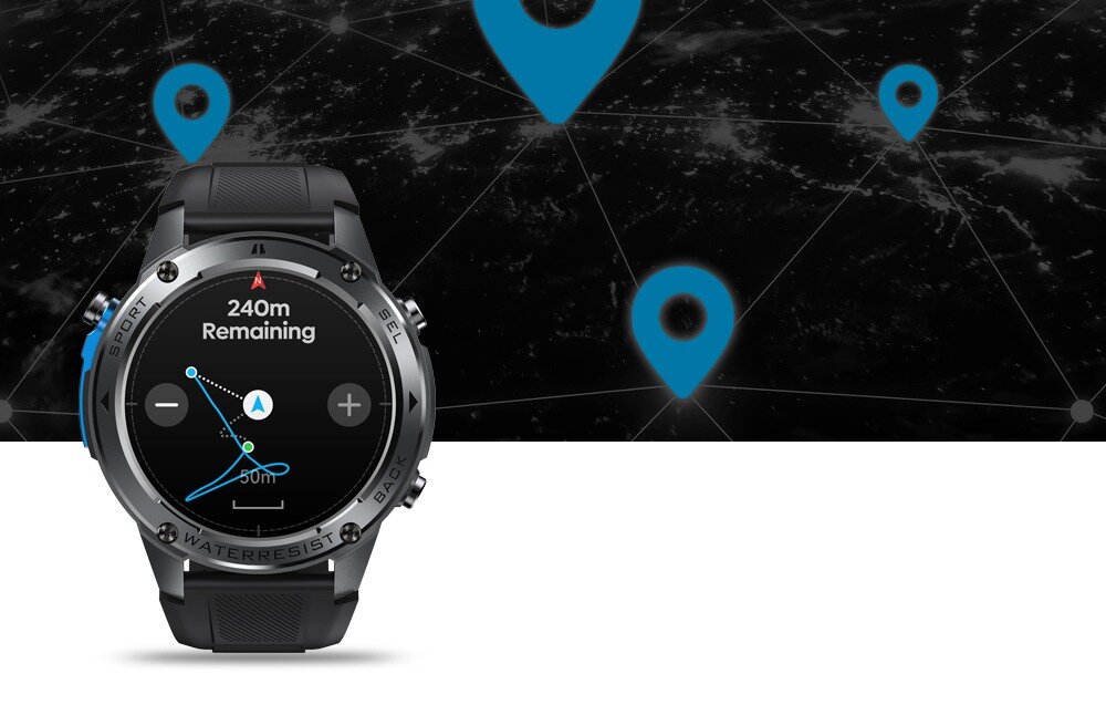 Smartwatch ZEBLAZE Stratos 2 Ultra GPS