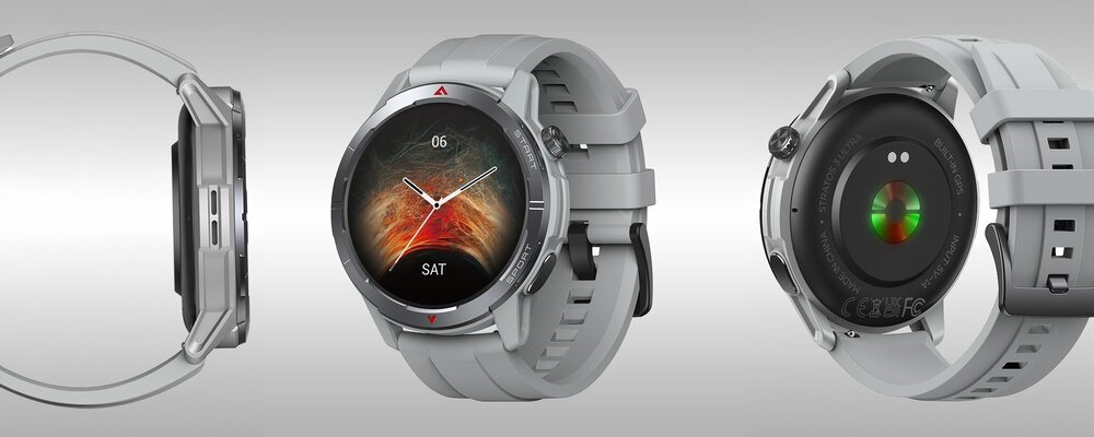 Smartwatch ZEBLAZE Stratos 3 Ultra Wyświetlacz
