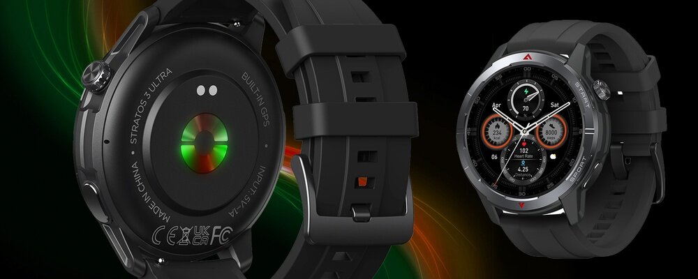 Smartwatch ZEBLAZE Stratos 3 Ultra Monitorowanie