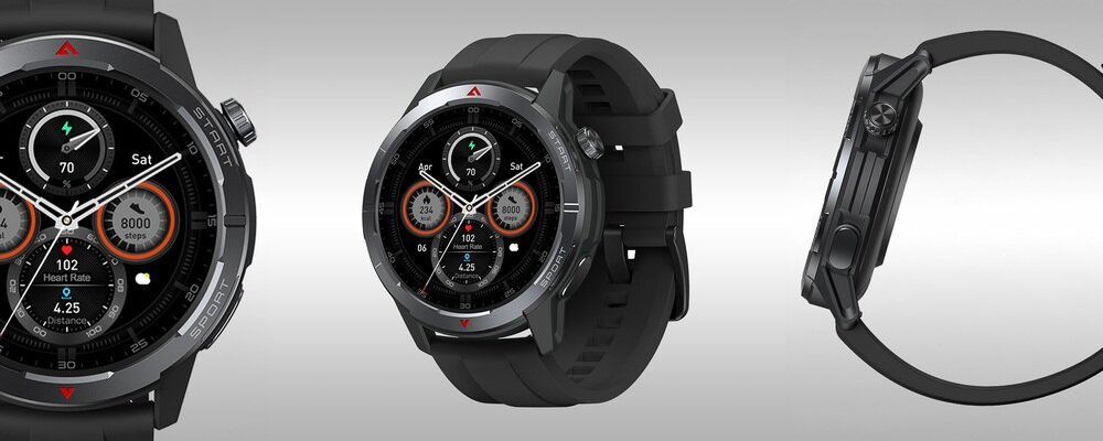 Smartwatch ZEBLAZE Stratos 3 Ultra konstrukcja