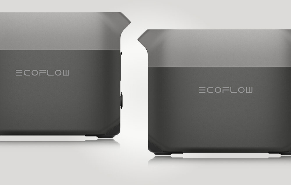 Przenośna stacja zasilania EcoFlow DELTA 3, Inwestycja na lata, Stacje pokazane od boku