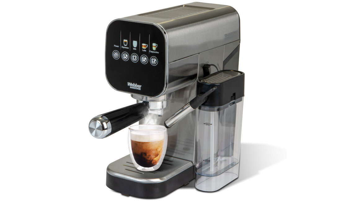 Ekspres WEBBER H5 Barbosa Kontrola temperatury System THERMOBLOCK ULTRA regulacja wysoka jakość smak personalizacja kawa preferencje