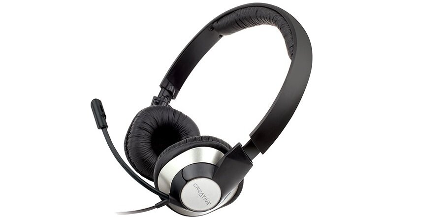 Słuchawki CREATIVE HS-720 czysty dźwięk wyrazisty technologia Plug and Play