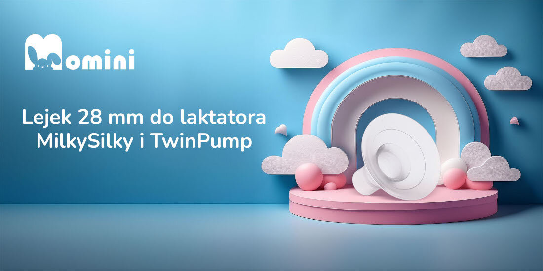 Lejek do laktatora MOMINI MilkySilky i TwinPump 28 mm