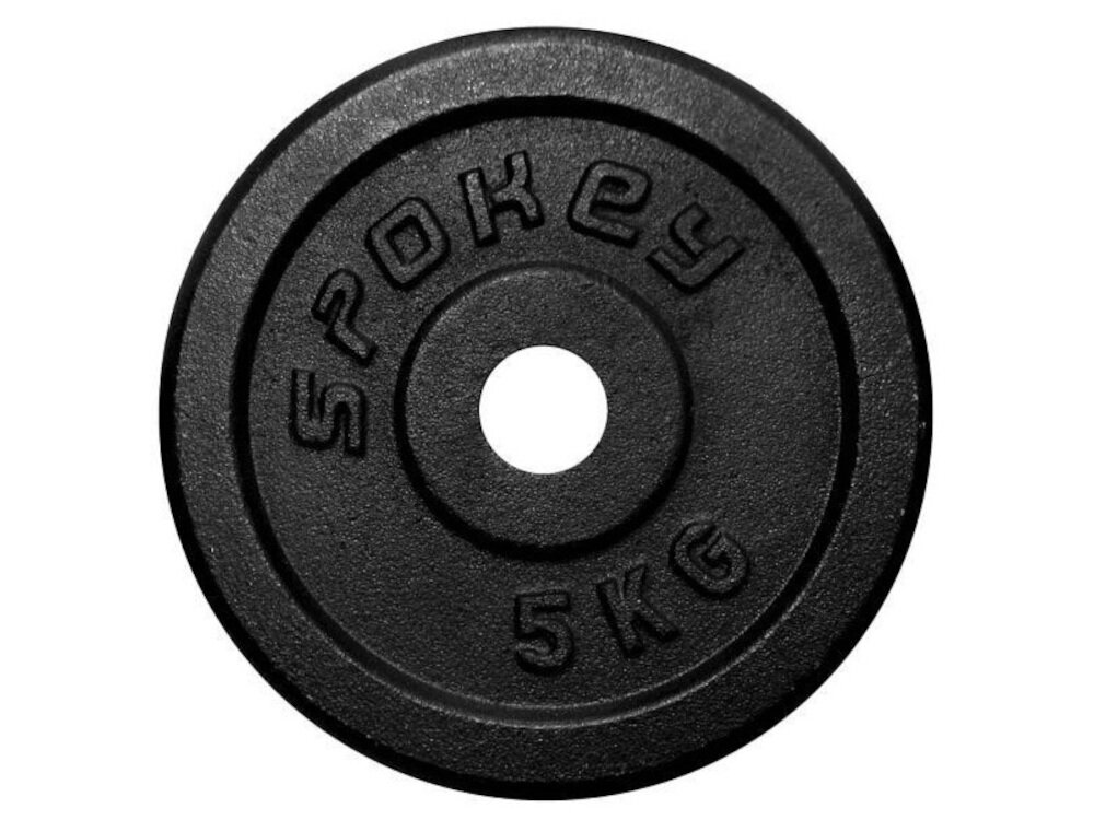 Obciążenie SPOKEY Sinis (5 kg) renomowanej marki poprawi sylwetkę zdrowie wymarzony 6-cio pak zbuduje masę mięśniową poprawi kondycję do użytku domowego profesjonalne siłownie