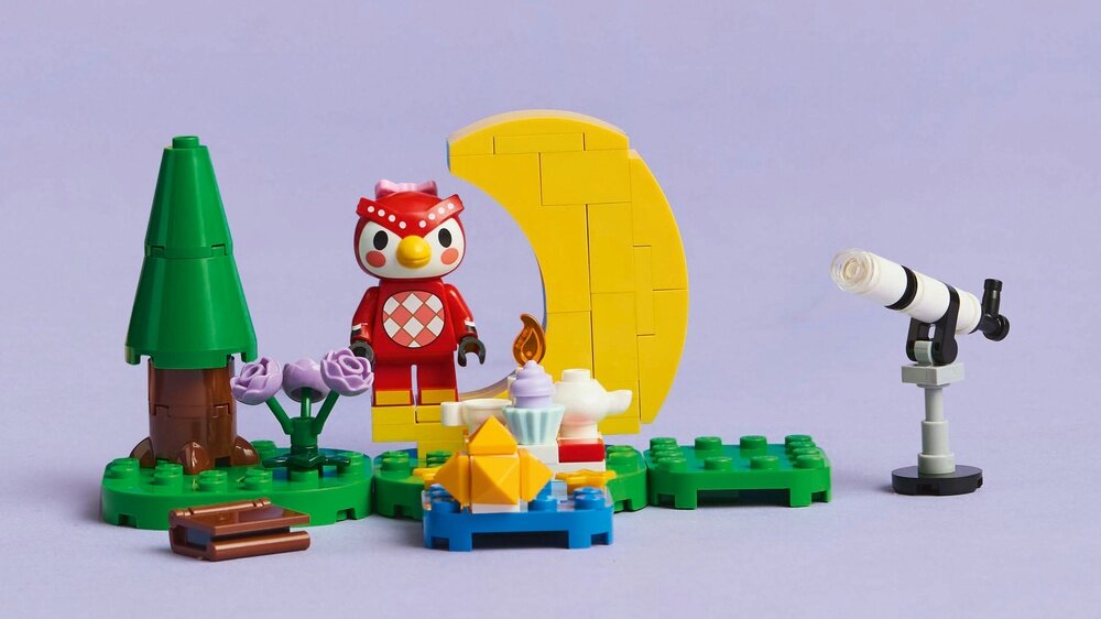 LEGO 77053 Animal Crossing Obserwacja gwiazd z Celeste kv początek opisu