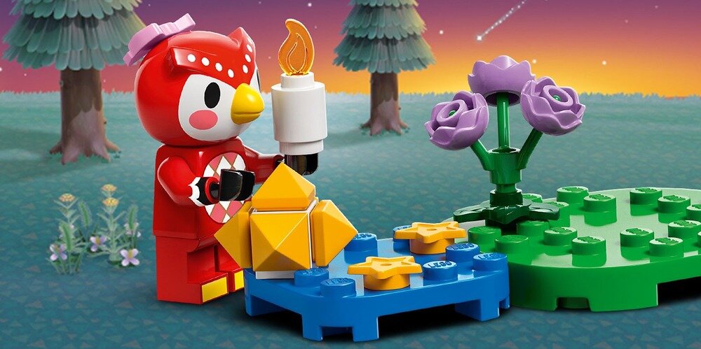 LEGO 77053 Animal Crossing Obserwacja gwiazd z Celeste figurka ze świeczką