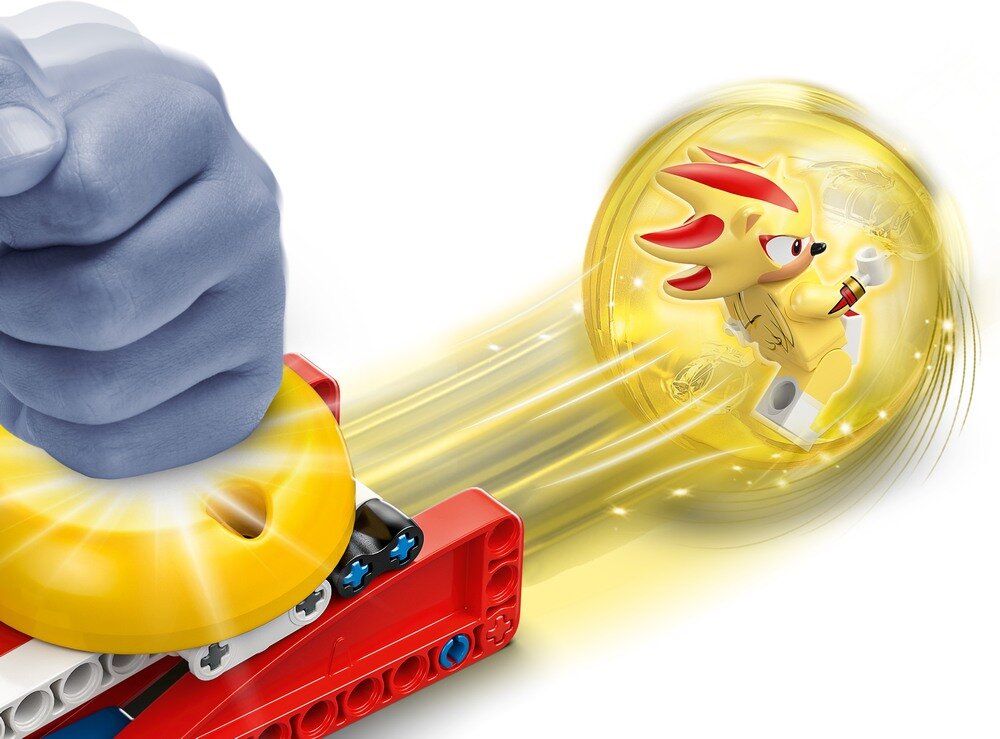LEGO 77003 Sonic the Hedgehog Super Shadow kontra Biolizard wyrzutnia strzela