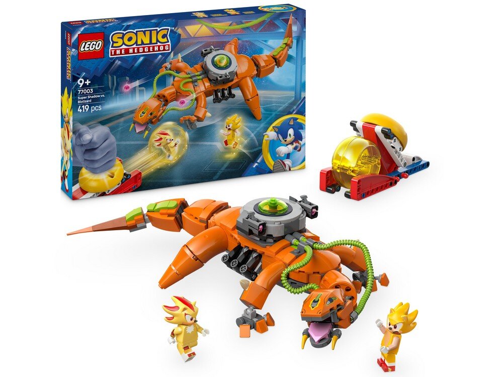 LEGO 77003 Sonic the Hedgehog Super Shadow kontra Biolizard zestaw pudełko