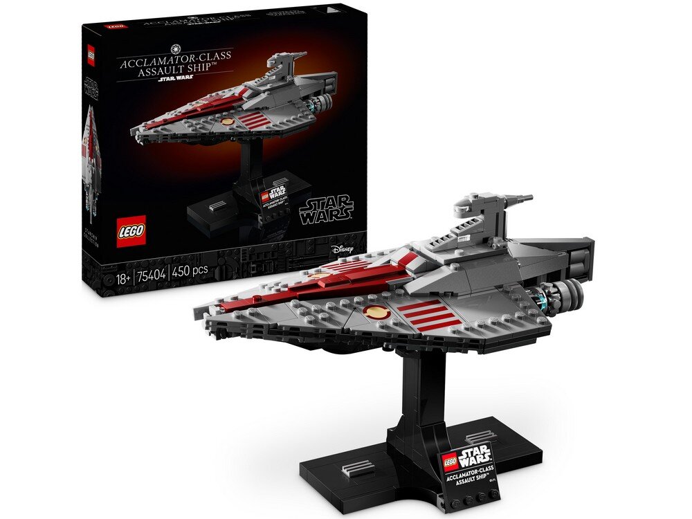 LEGO 75404 Star Wars Krążownik szturmowy typu Acclamator Zestaw