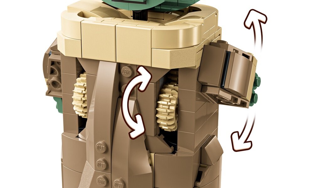 LEGO 75403 Star Wars Grogu w wózku pokrętła