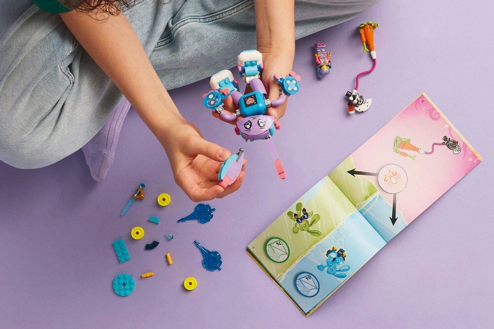 LEGO 71490 DREAMZzz Izzie i gamerski Bunchu  kreatywne myślenie dziecko buduje zestaw