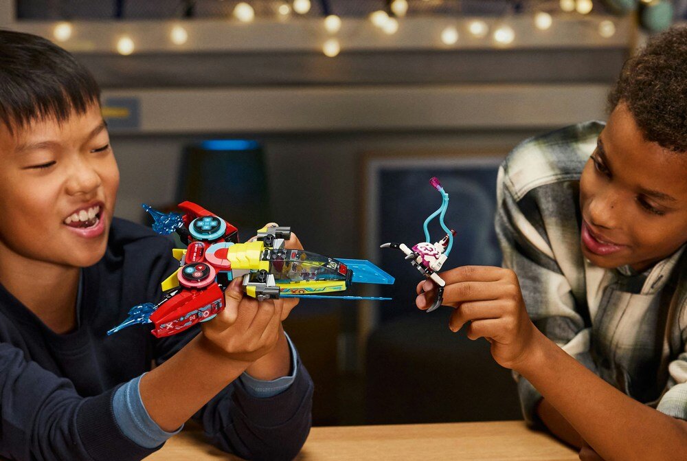 LEGO 71489 DREAMZzz Odrzutowy kontroler Coopera zabawa dwójki dzieci