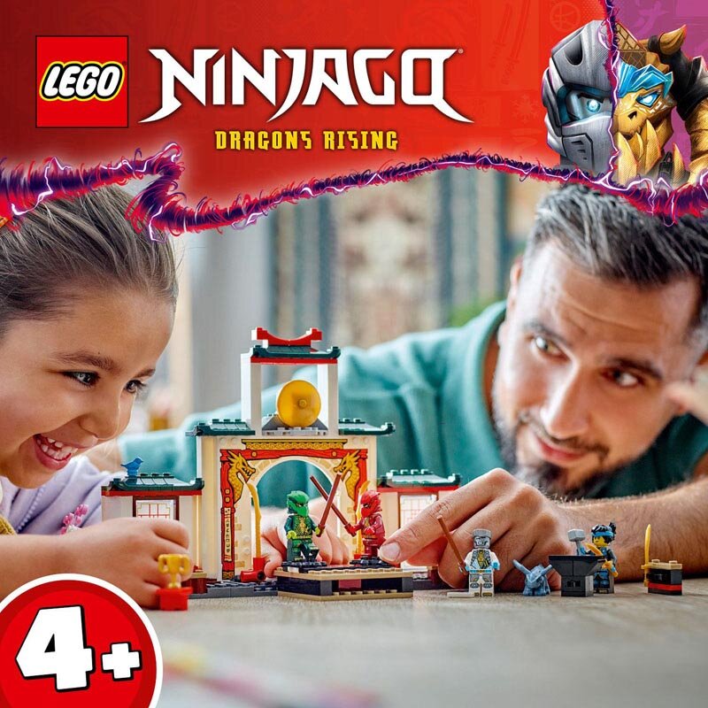 Ekscytujący zestaw konstrukcyjny LEGO® NINJAGO® ze świątynią