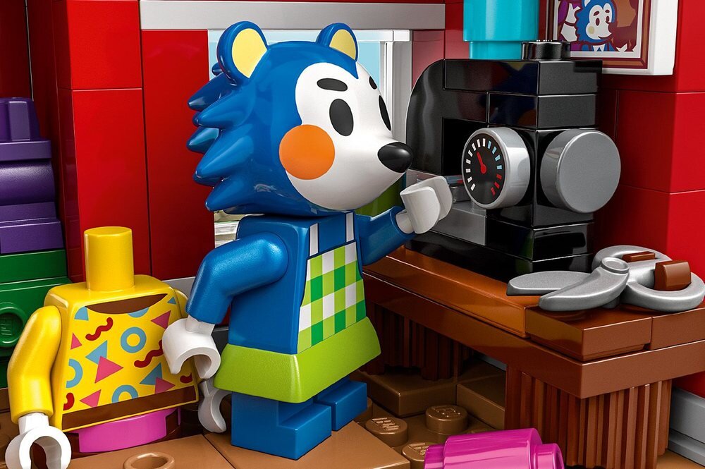 LEGO 77055 Animal Crossing Able Sisters i sklep odzieżowy figurka i detale, modułowe płytki konstrukcyjne