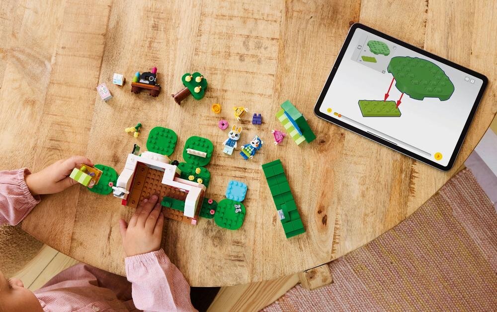 LEGO 77055 Animal Crossing Able Sisters i sklep odzieżowy dziecko buduje zestaw, kreatywne myślenie zdolności manualne