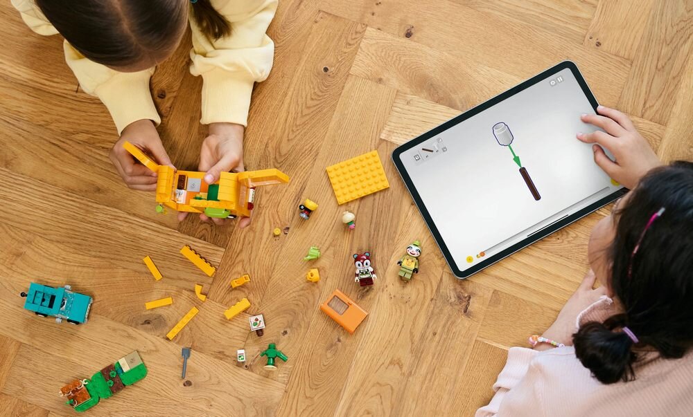 LEGO 77054 Animal Crossing Leif i jego karawan oraz sklep ogrodniczy dziecko buduje zestaw zdolności manualne rozwój koordynacja
