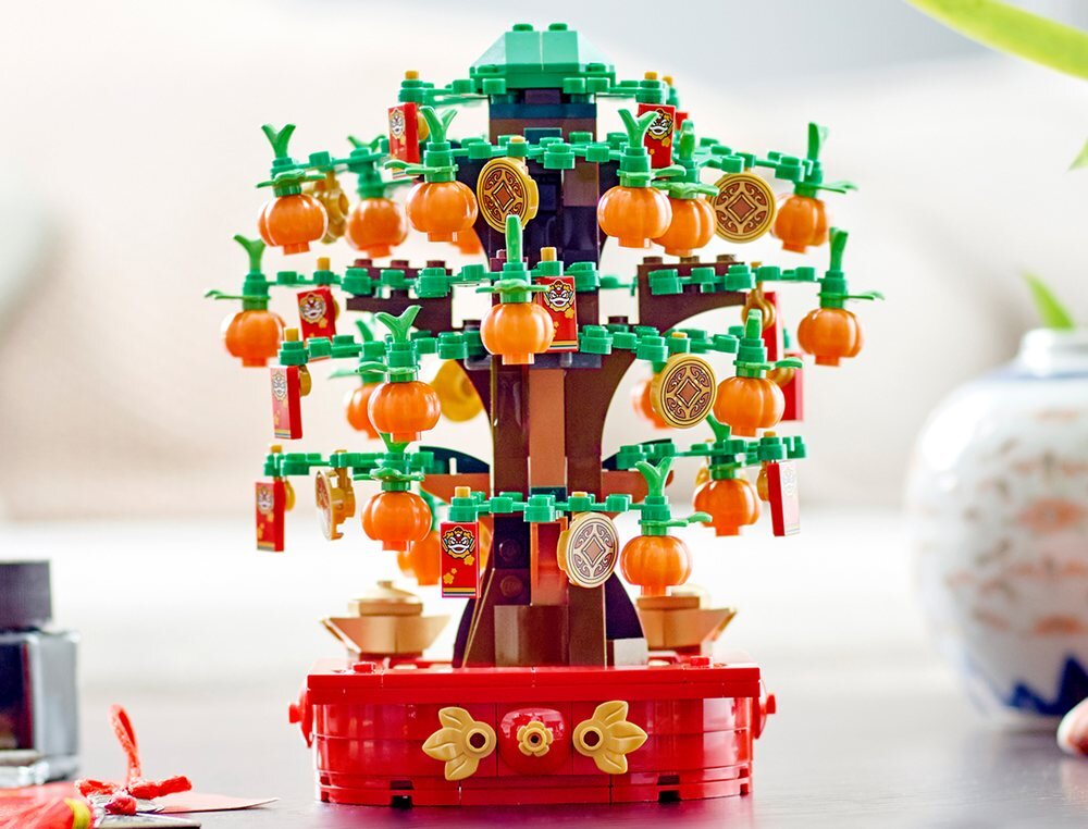 LEGO 40648 Iconic Pachira Dekoracja zbliżenie