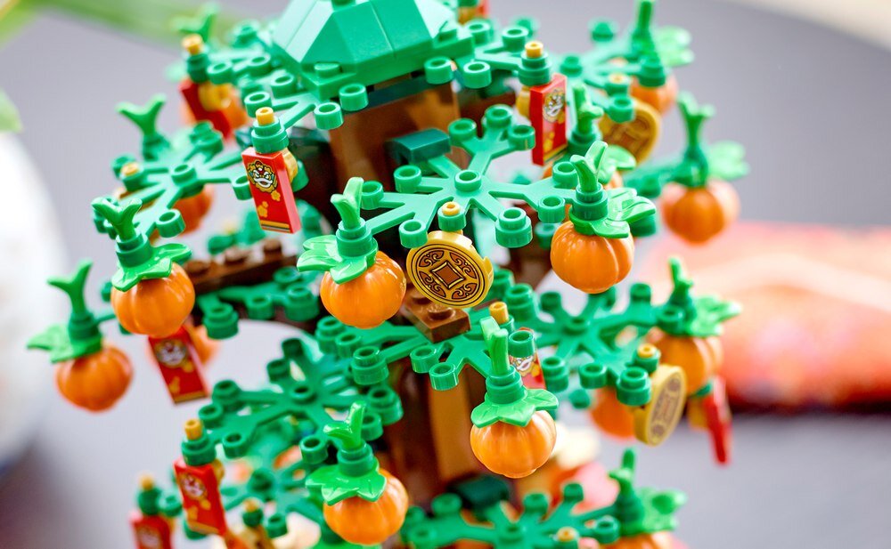 LEGO 40648 Iconic Pachira ozdoba widok z góry