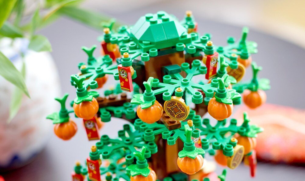 LEGO 40648 Iconic Pachira rozwój korzyści drzewko od góry