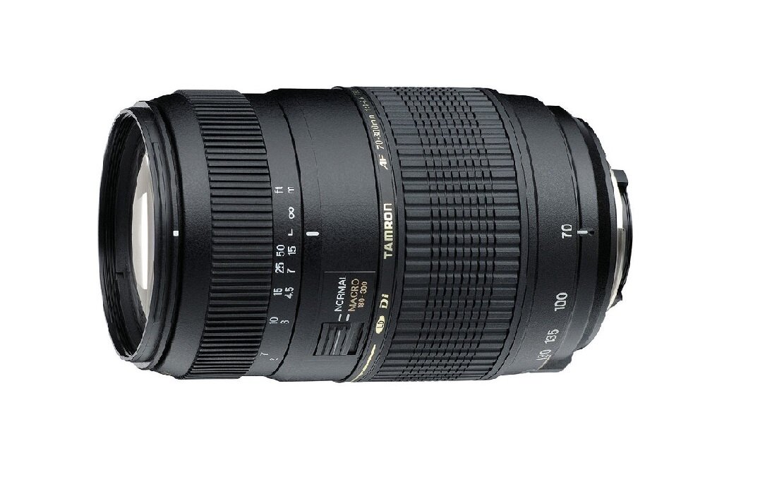TAMRON AF 70 300 mm Canon tele zoom wysokajakość kompaktowy funkcjonalny