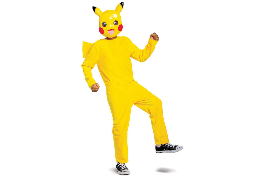 Strój karnawałowy DISGUISE Pokemon Pikachu 109-126 cm Dopasowanie do wieku dla dzieci w wieku 4–6 lat zakres