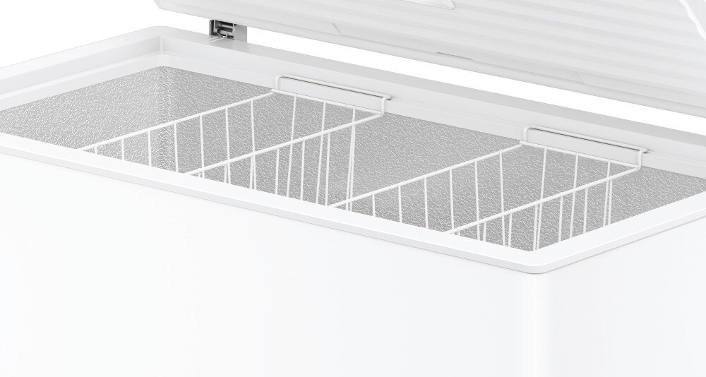 Zamrażarka CANDY CCHH 3012E koszyk przechowywanie wygoda funkcjonalność utrzymanie porządku szybko komfortowo