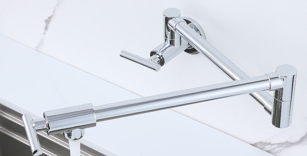 BATERIA BERG POT FILLER 830135 lifestyle zbliżenie szczegóły elementy Bezkompromisowa funkcjonalność przemyślana konstrukcja wygoda gwint G 1/2