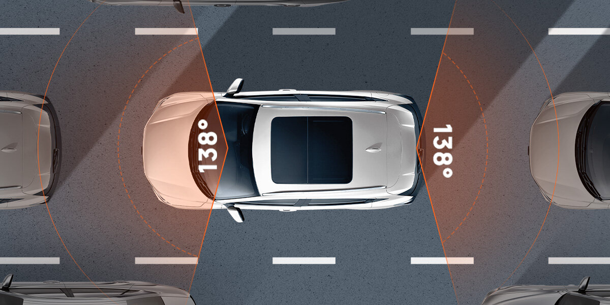 Wideorejestrator 70MAI S500 Czarny + Kamera tylna + Karta pamięci 128 GB - Szeroki kąt widzenia, samochód w trasie