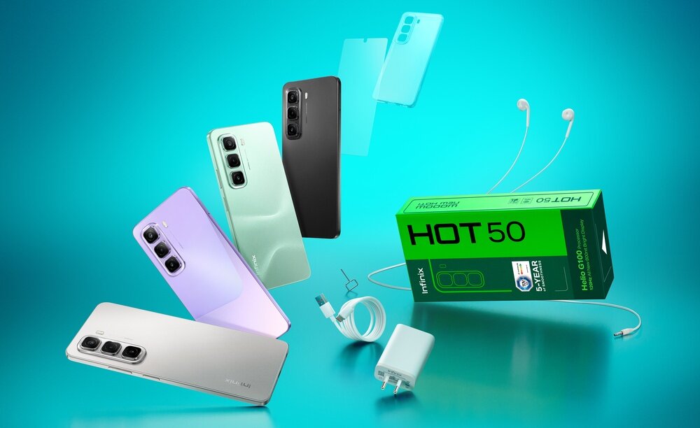 Smartfon INFINIX Hot 50 Zawartość 