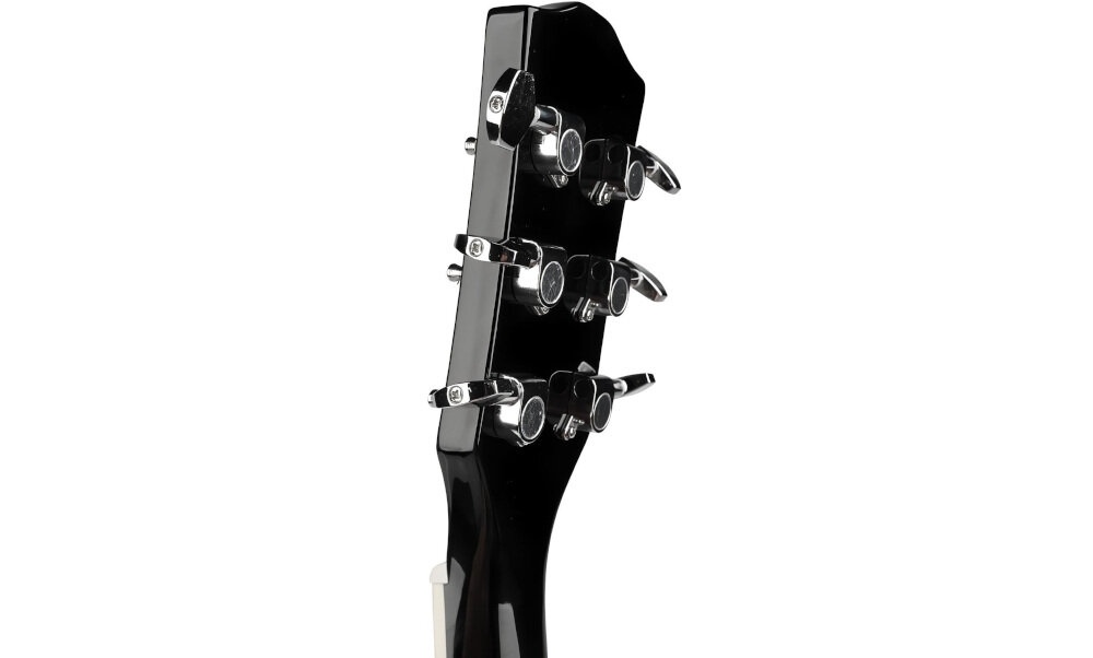 Gitara elektroakustyczna V-TONE Veag1 CE BK 4 - Sprawdź, jak brzmi pasja, głowka gitary pod skosem