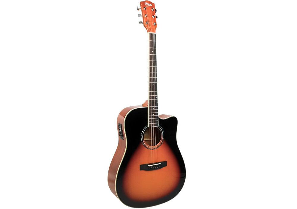 Gitara elektroakustyczna V-TONE Veag1 CE VS 4- Brzmienie pełne głębi, gitara pod skosem