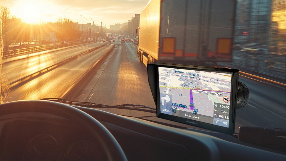 Nawigacja do ciężarówki MODECOM FreeWAY CX 9.3 kv początek opisu