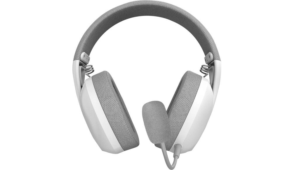 Słuchawki RAMPAGE Crack H11 - Bezprzewodowa wygoda, słuchawki od frontu na białym tle