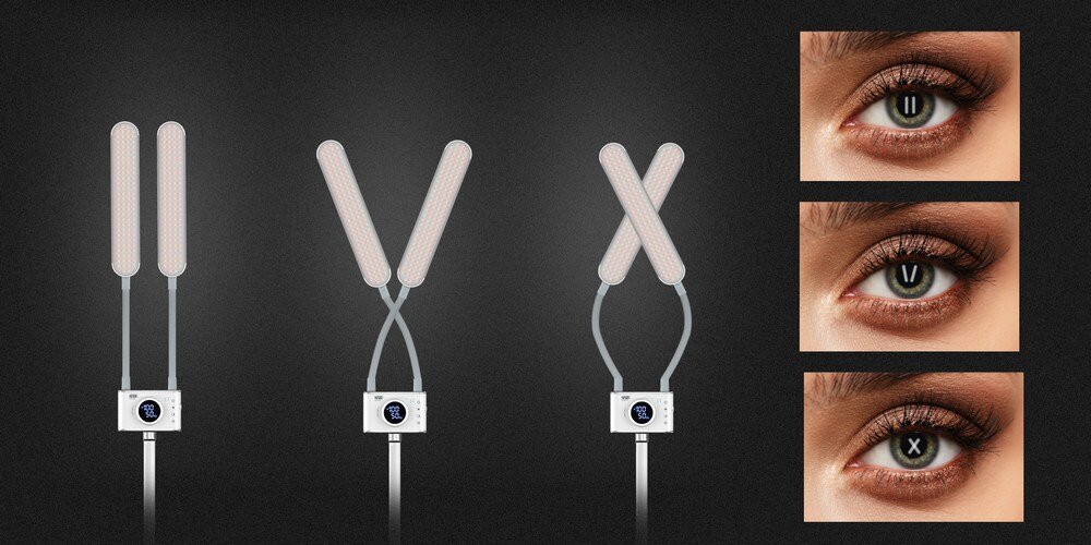 Lampa LED NEWELL Isztar Efekt „charming eyes” z lampą LED Newell Isztar