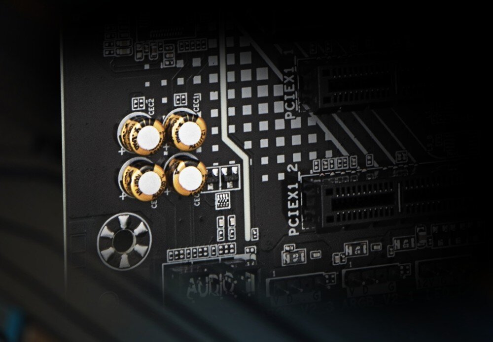 Płyta główna GIGABYTE B850 Gaming X WiFi6E dźwięk audio układ Realtek zakłócenia