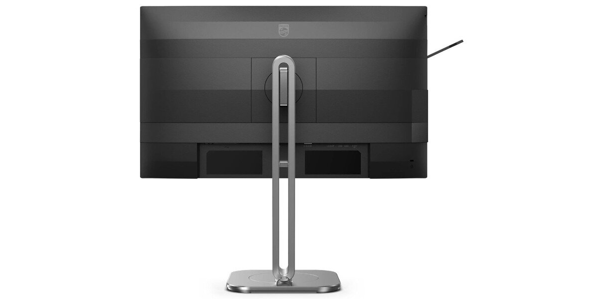 Monitor PHILIPS 27B2G5200/01 na białym tle - tył monitora.
