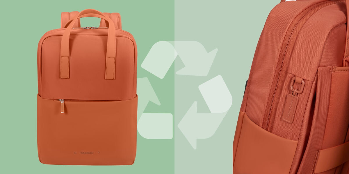 Plecak na laptopa SAMSONITE 4Pack 14.1 cali Ekologiczne materiały