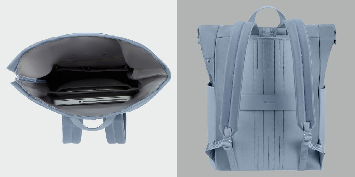Plecak na laptopa SAMSONITE 4Pack Rolltop 15.6 cali Funkcjonalność i organizacja